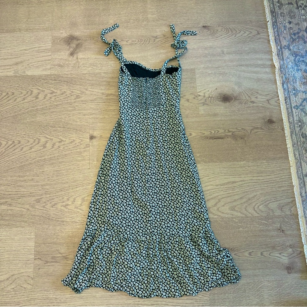 Reformation Green Floral Midi Dress - Picture 11 of 12
